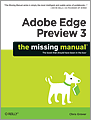 Adobe Edge Preview 3 The Missing Manual