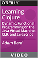 Learning Clojure
