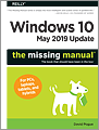 Windows 10 May 2019 Update The Missing Manual