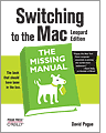 Switching to the Mac The Missing Manual Leopard Edition