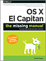 OS X El Capitan The Missing Manual